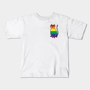 Small Pride Cat Kids T-Shirt